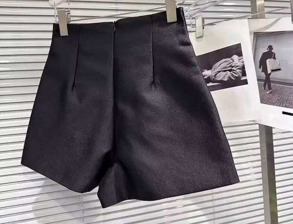 Women Fashion Ruffled Bow Shorts