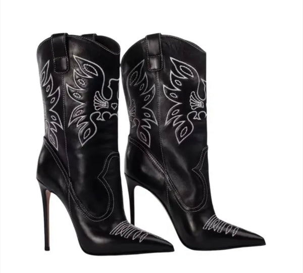 Women Fashion Ankle/Knee High Western Boots