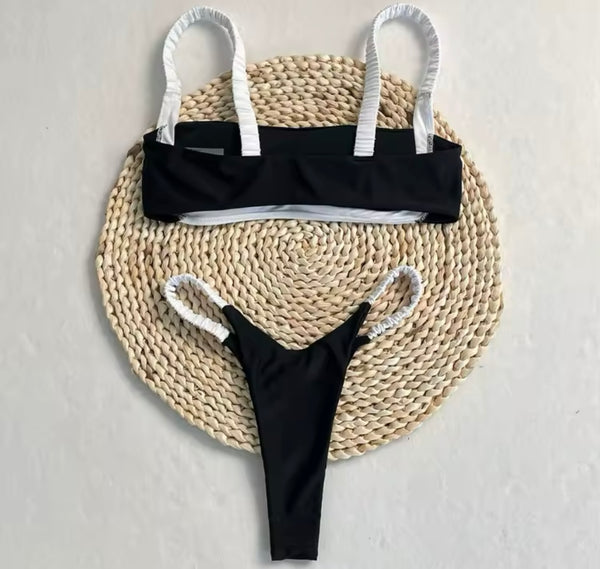 Women Sexy B&W Bikini/Swimsuit