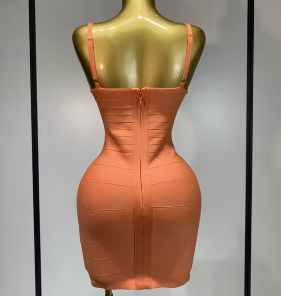 Women Sexy Sleeveless Bandage Dress