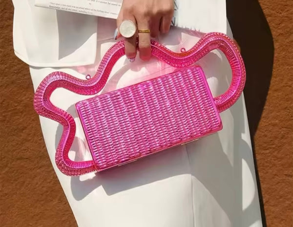 Women Fashion Color Handbag Purse