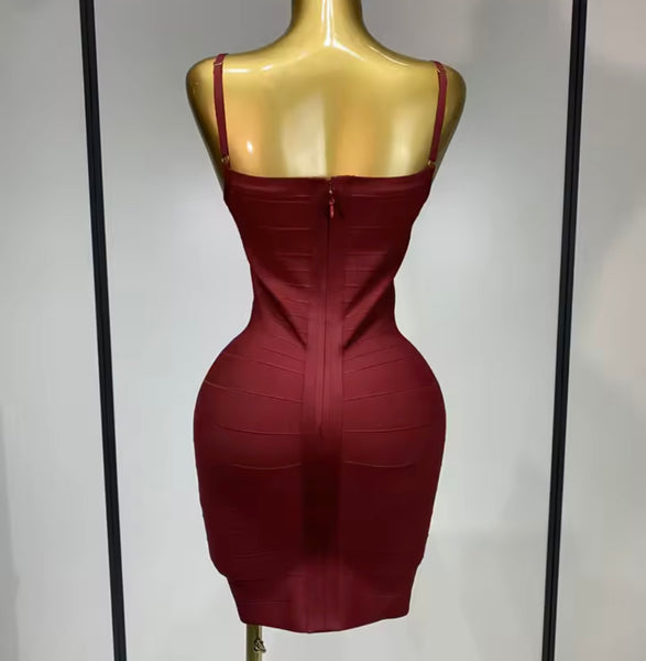 Women Sleeveless Bandage Sexy Dress