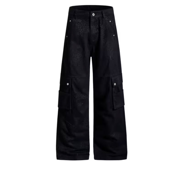 Women Leopard Print Fashion Denim Pants