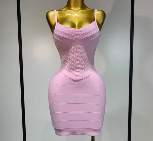 Women Sexy Sleeveless Bandage Dress
