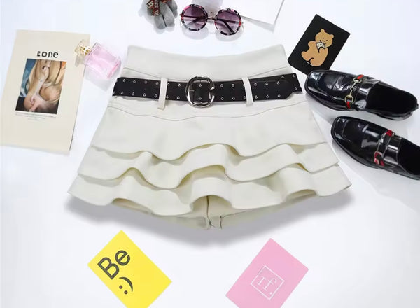 Women Sexy Fashion Ruffled Skirt