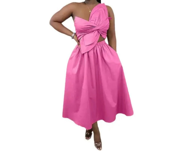 Women Sexy Criss Cross Sleeveless Solid Color Maxi Drew’s
