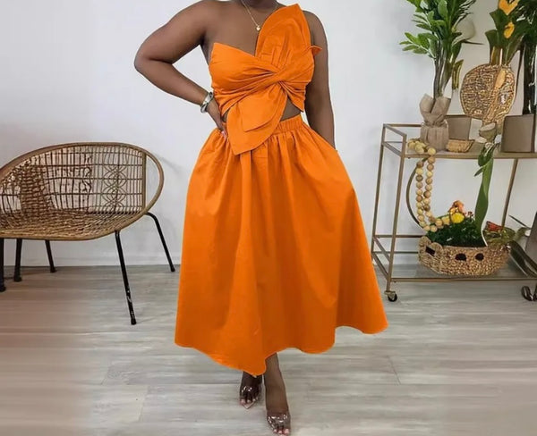 Women Sexy Criss Cross Sleeveless Solid Color Maxi Drew’s