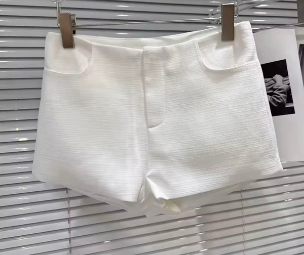 Women Fashion Sleeveless Two Piece Short Set