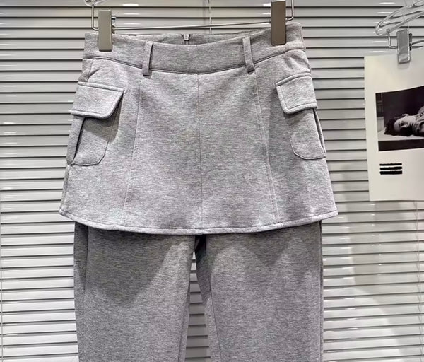 Women Zip Up Hooded Two Piece Tracksuit Wrap Pant Set