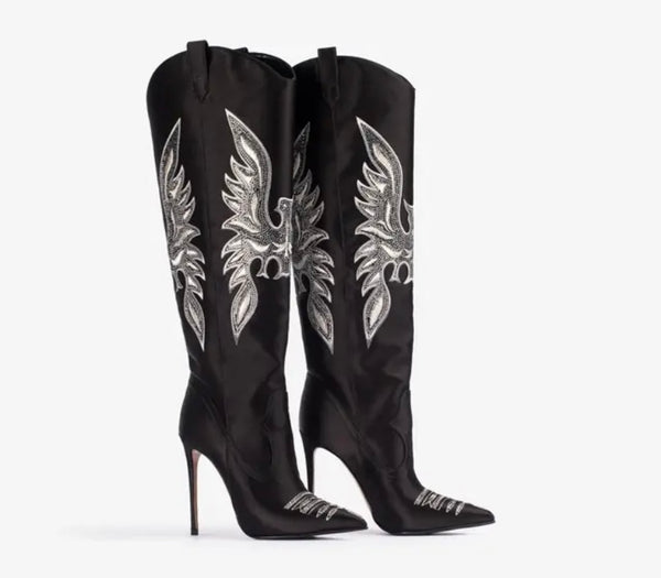 Women Fashion Ankle/Knee High Western Boots