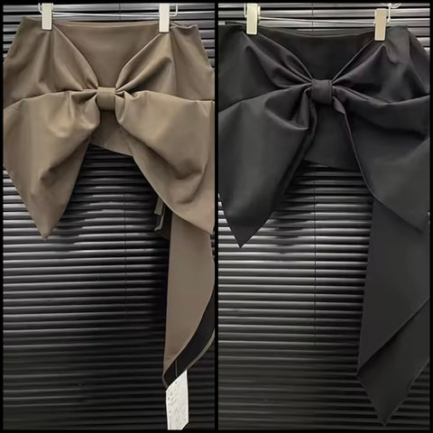 Women Sexy Fashion Bow Short Skirt