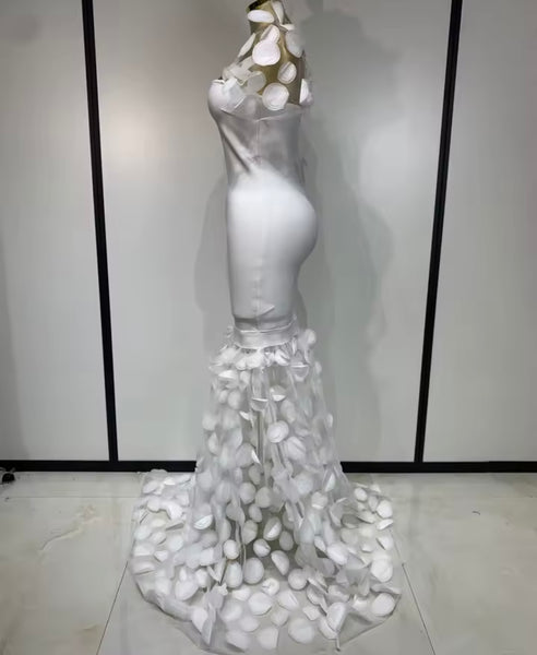 Women Sexy Sleeveless Mesh Patchwork Maxi Dress