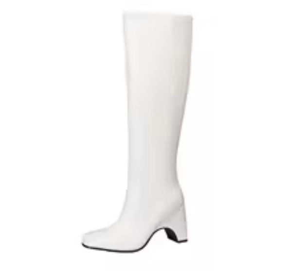 Women Color PU Fashion Knee High Boots