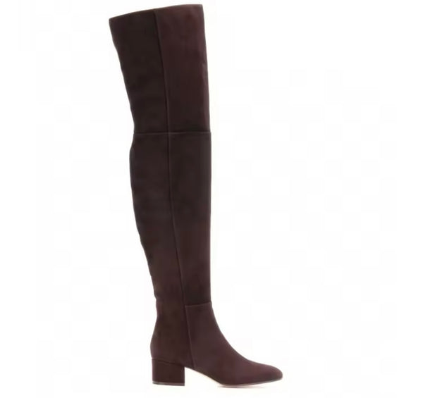 Women Fashion Color Suede Over The Knee Boots