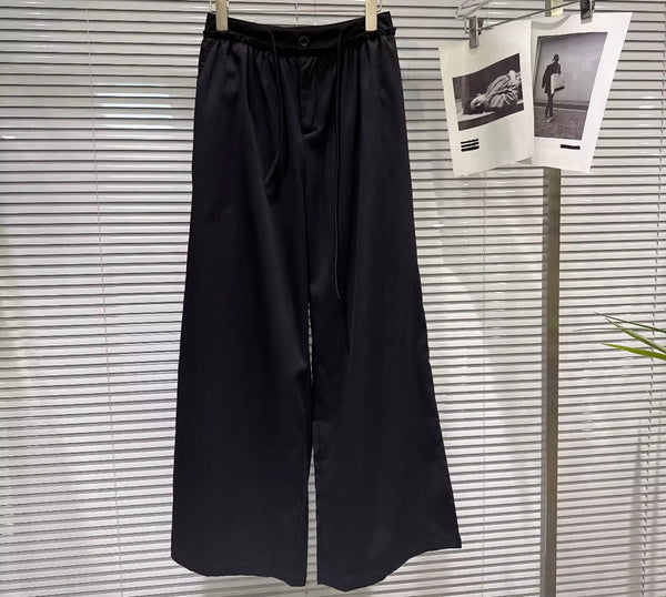 Women Sleeveless Tank Fashion Two Piece Wide Leg Pant Set
