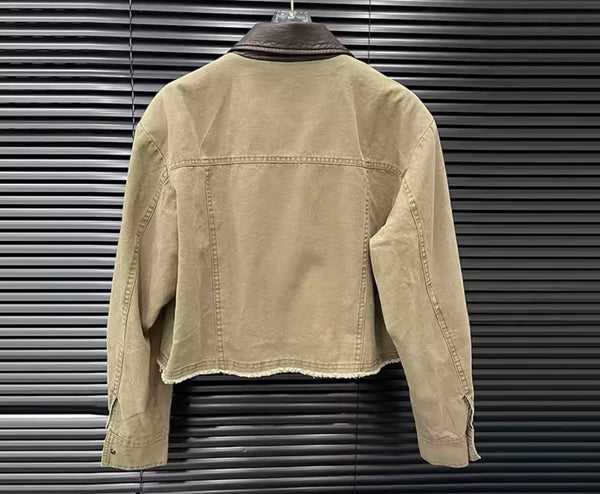 Women Fashion Jacket Belted Two Piece Pleated Skirt Set