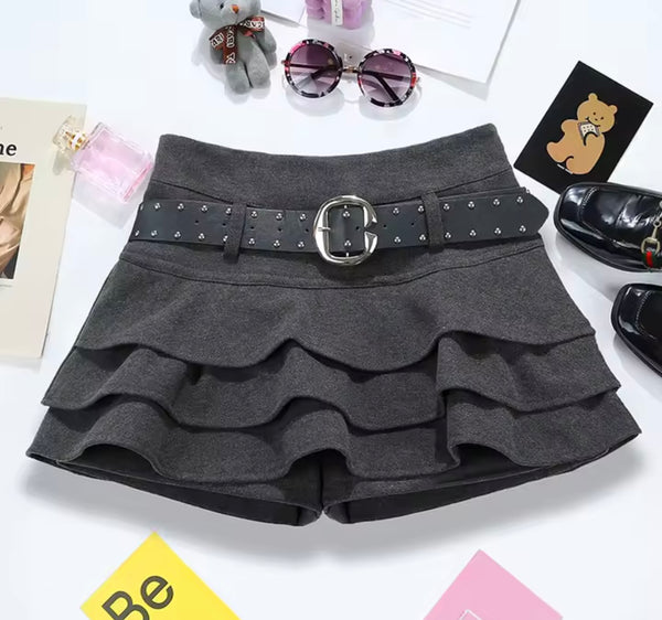Women Sexy Fashion Ruffled Skirt