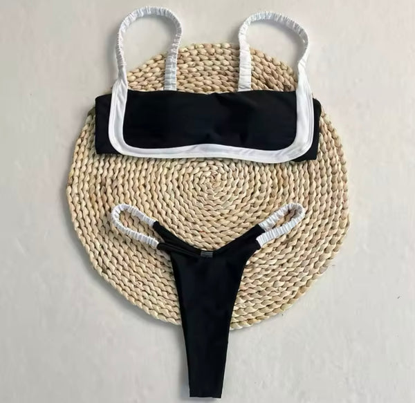 Women Sexy B&W Bikini/Swimsuit