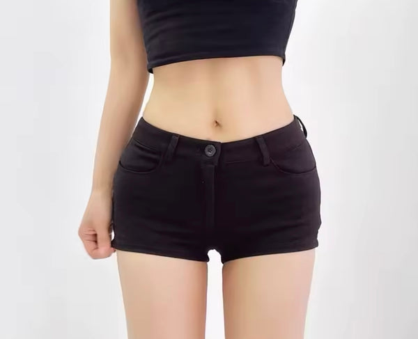 Women Color Fashion Mini Shorts