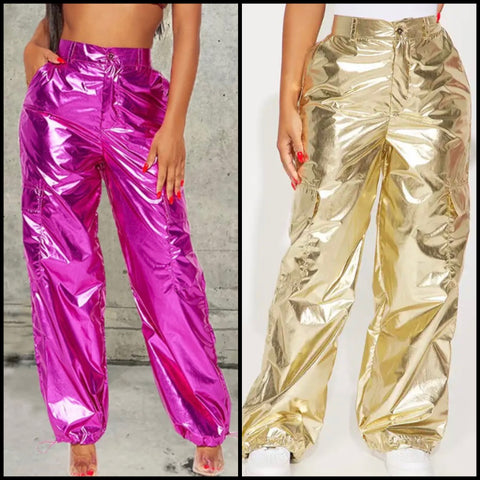 Women Fashion Cargo Drawstring Pants