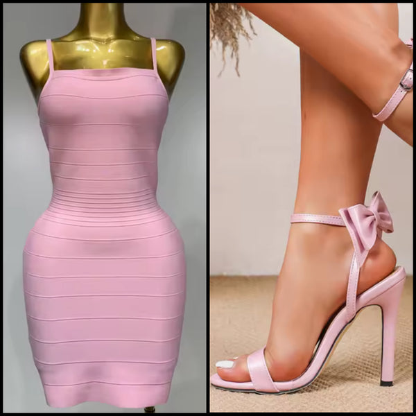 Women Sleeveless Bandage Sexy Dress
