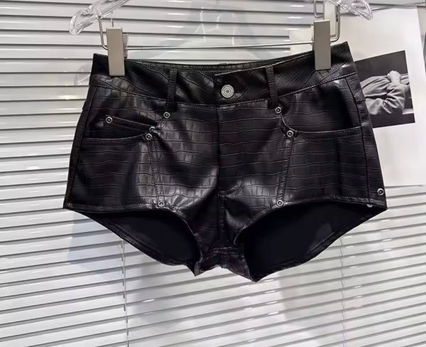 Women Black Ruffle Mesh Bodysuit Two Piece Short Set
