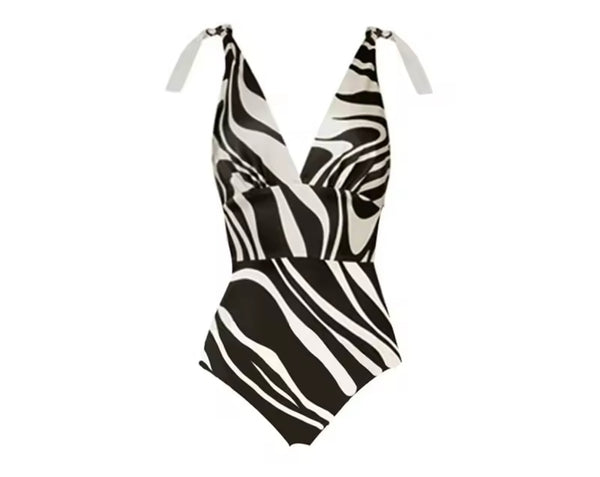 Women Sexy Printed Swimsuit Cover Up Set