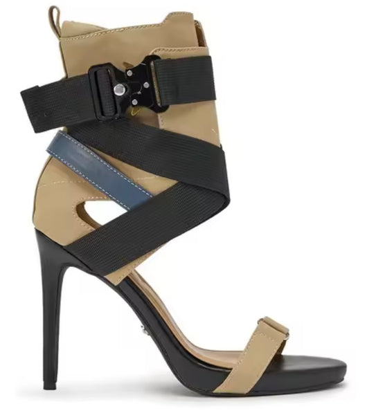 Women Fashion Open Toe Ankle Strap Sandals