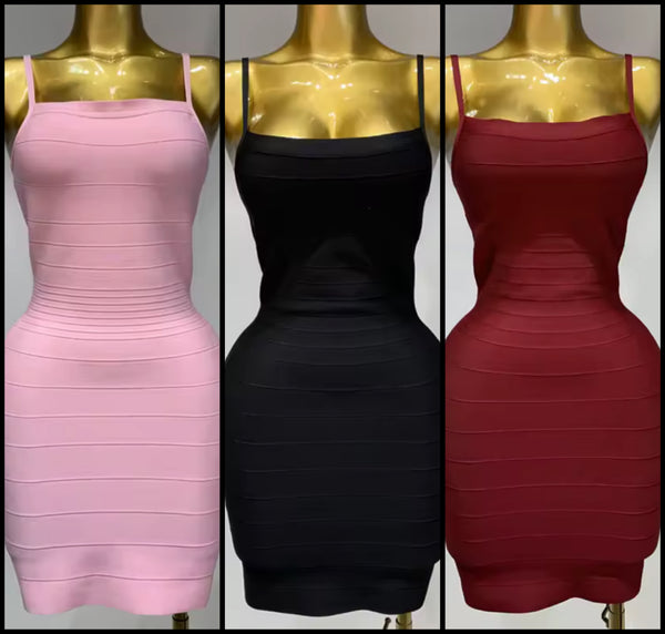 Women Sleeveless Bandage Sexy Dress