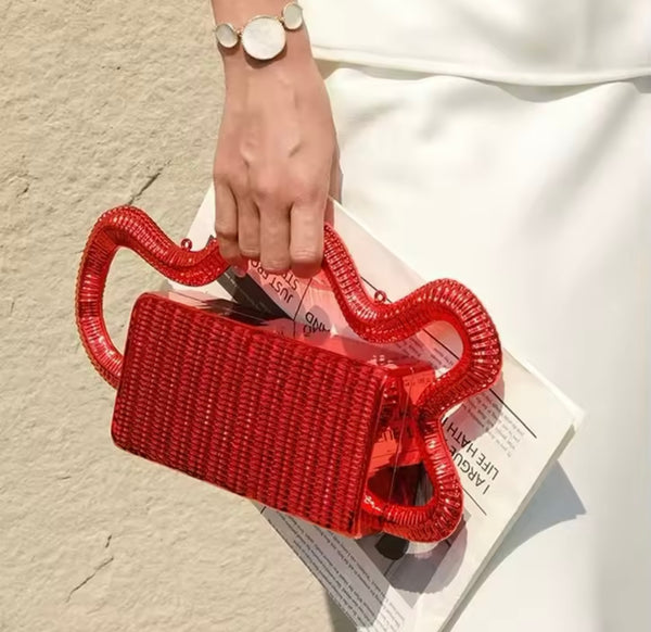 Women Fashion Color Handbag Purse