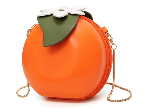 Women Orange Fashion Purse