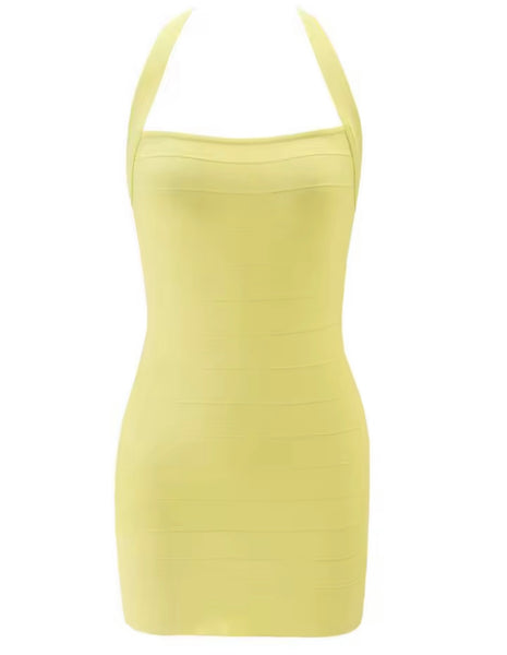 Women Sexy Sleeveless Bandage Short Dress