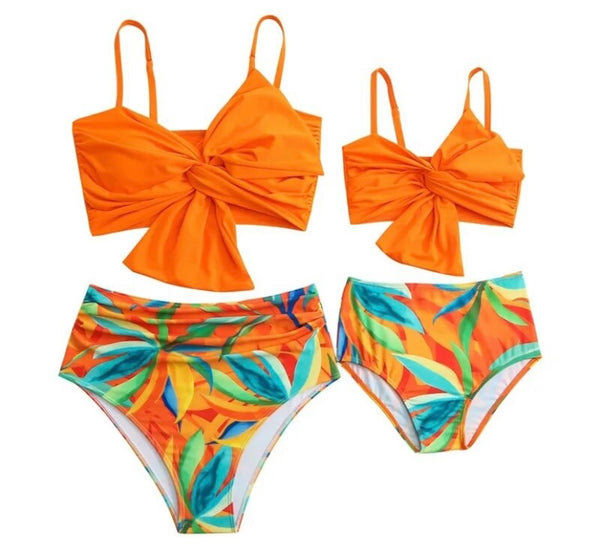 Women Sexy Bow Bikini Swimsuit