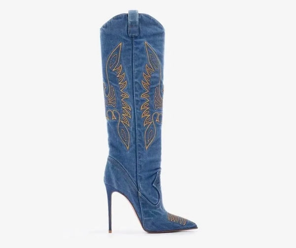 Women Fashion Ankle/Knee High Western Boots