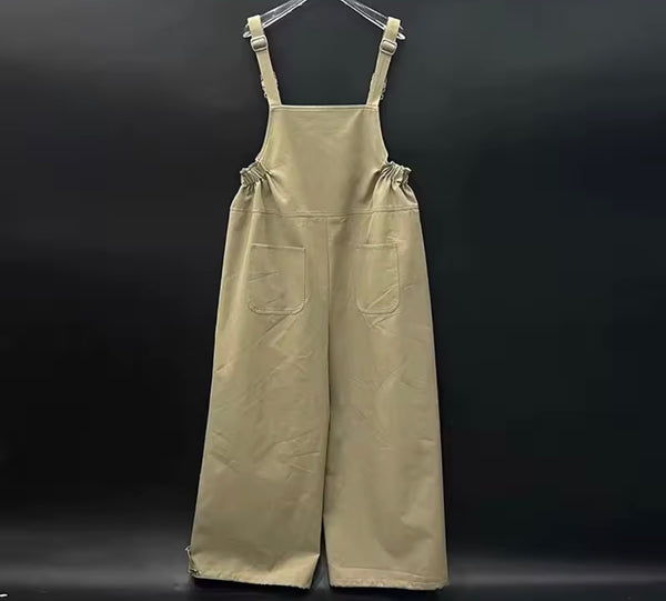 Women Ruffle Collar Short Sleeve Two Piece Overalls Pant Set