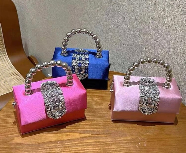 Women Fashion Bling Handbag Purse