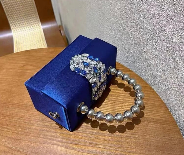 Women Fashion Bling Handbag Purse