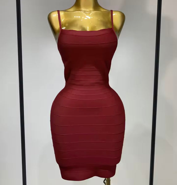 Women Sleeveless Bandage Sexy Dress