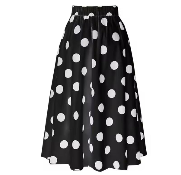 Women Fashion Bow Color Patchwork Polka Dot Swimsuit Cover Up Set