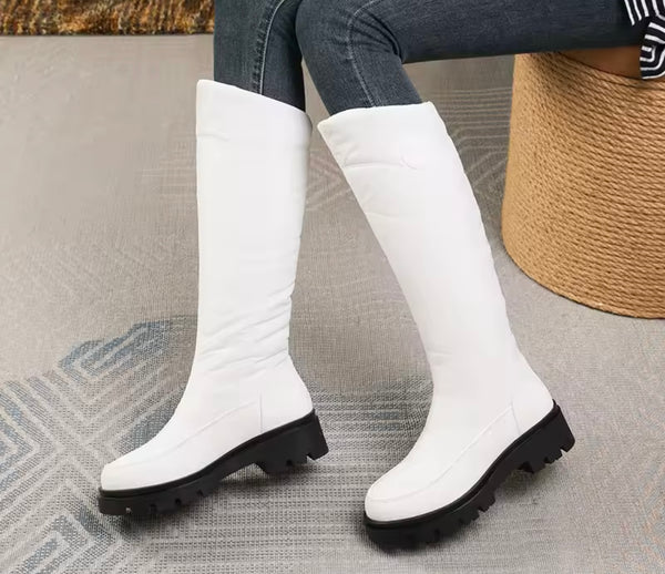 Women Fashion Snow Waterproof Knee High Boots
