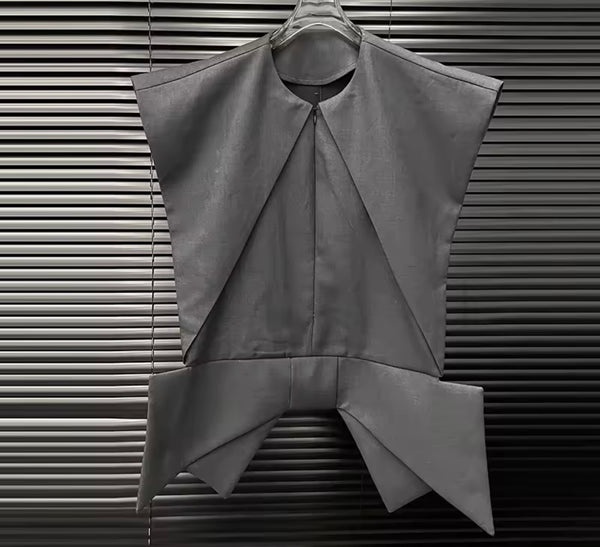 Women Sleeveless Bow Fashion Two Piece Short Set