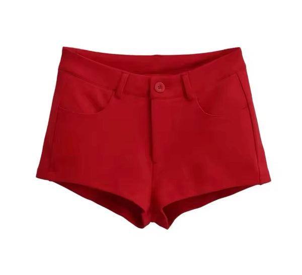 Women Color Fashion Mini Shorts