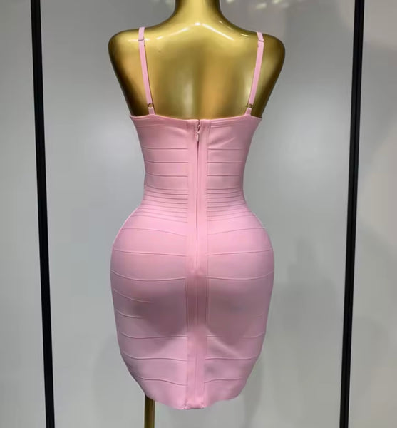 Women Sleeveless Bandage Sexy Dress