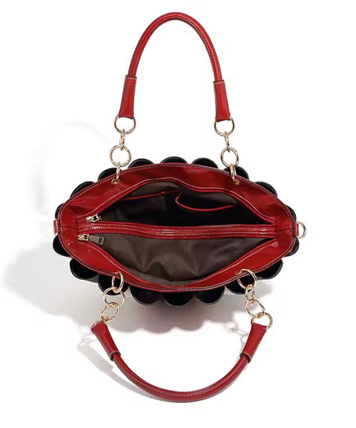 Women Fashion Multicolored Chain Wallet Purse Set