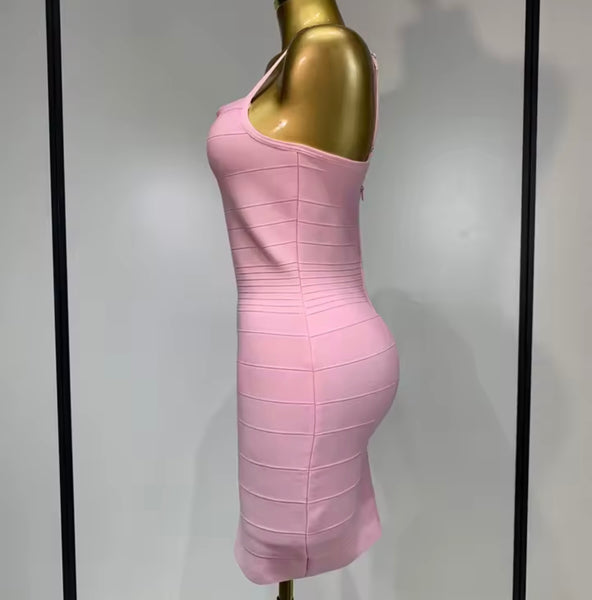 Women Sleeveless Bandage Sexy Dress