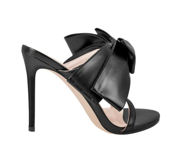 Women Fashion Bow Open Toe High Heel Sandals