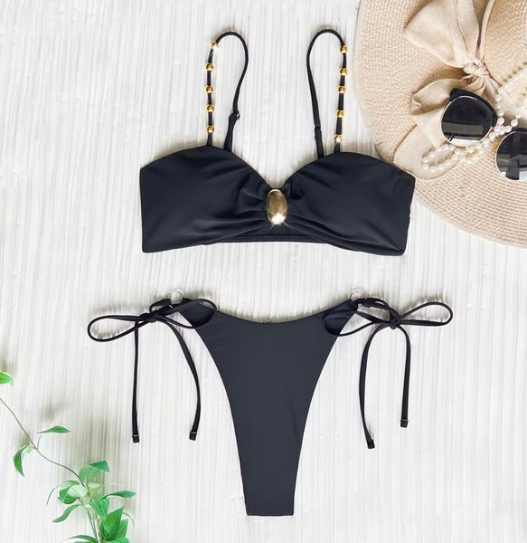 Women Black Sexy Bikini Swimsuit