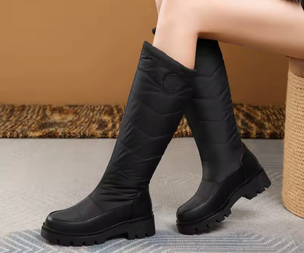 Women Fashion Snow Waterproof Knee High Boots