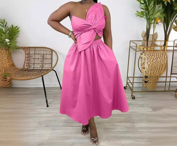 Women Sexy Criss Cross Sleeveless Solid Color Maxi Drew’s