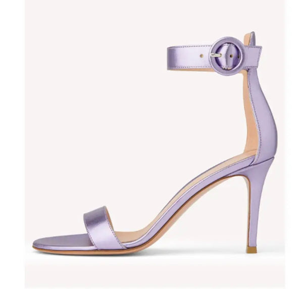 Women Open Toe Fashion High Heel Ankle Strap Sandals